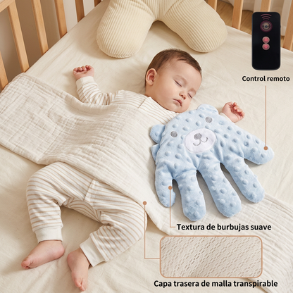 Peluche duerme bebés con palmitas